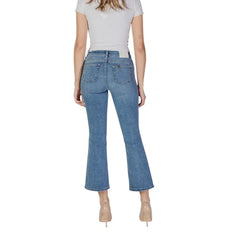 Liu Jo Blue Cotton Bootcut Jean - W32 | L26