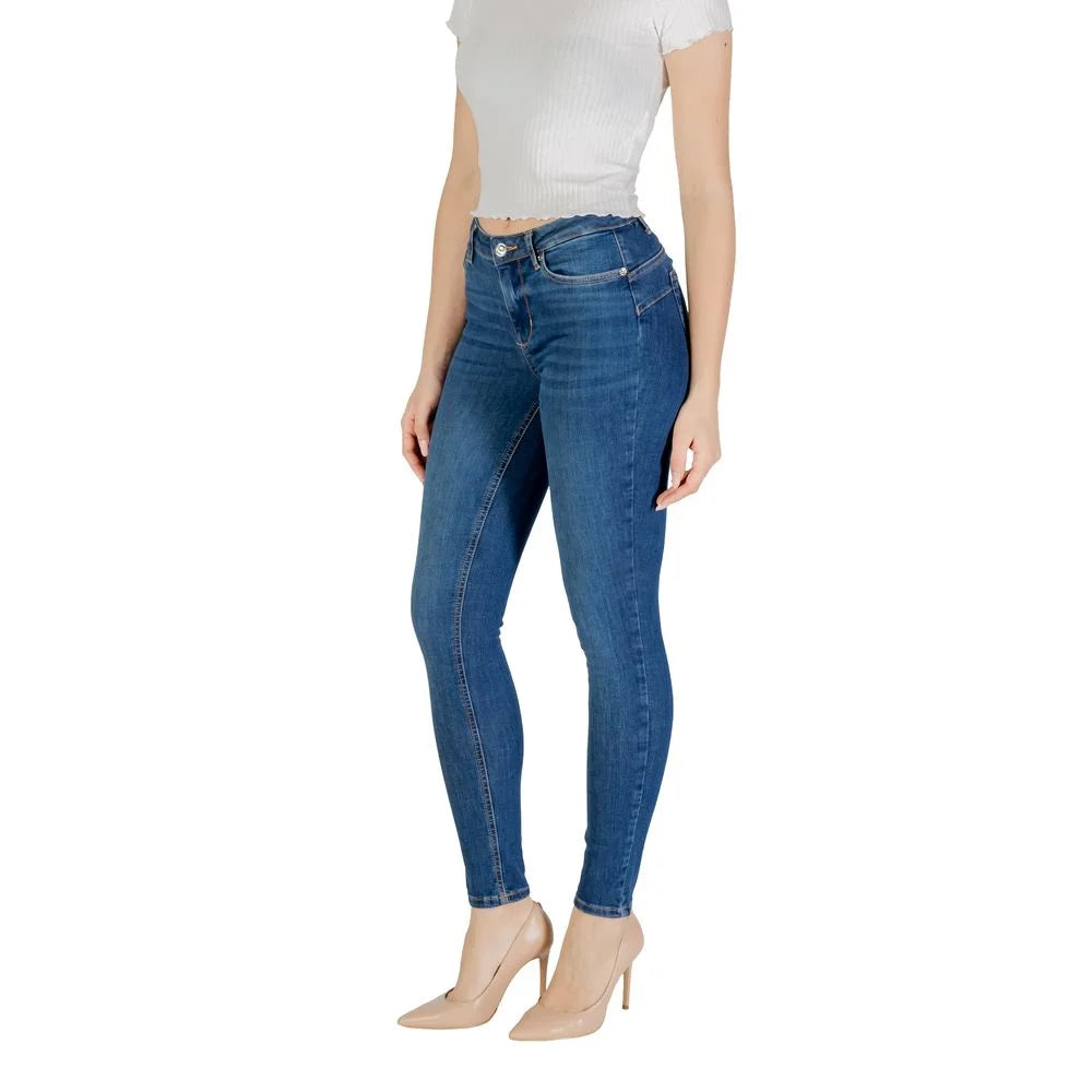 Liu Jo Blue Cotton Skinny Jean - W24