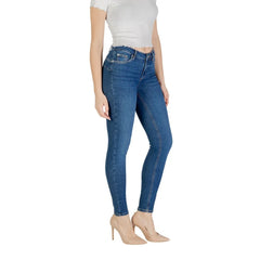 Liu Jo Blue Cotton Skinny Jean - W24