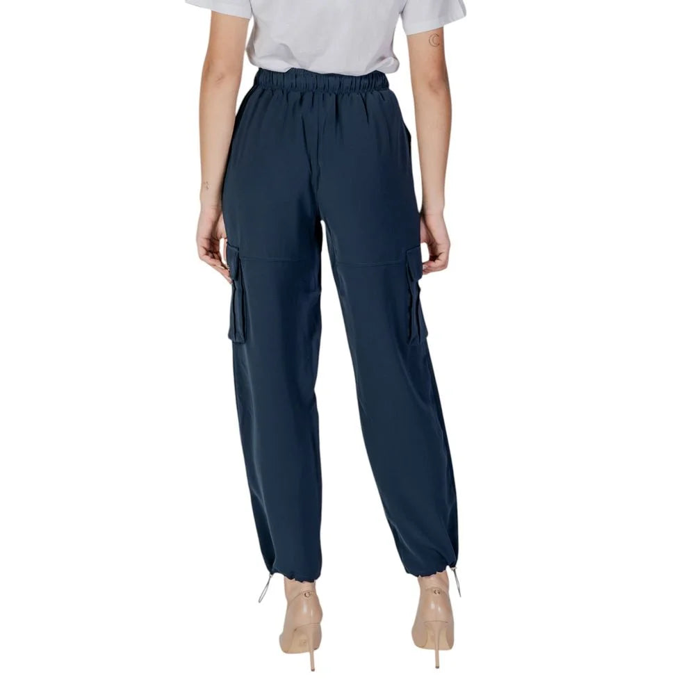 Liu Jo Blue Polyester Pant - IT38|XS