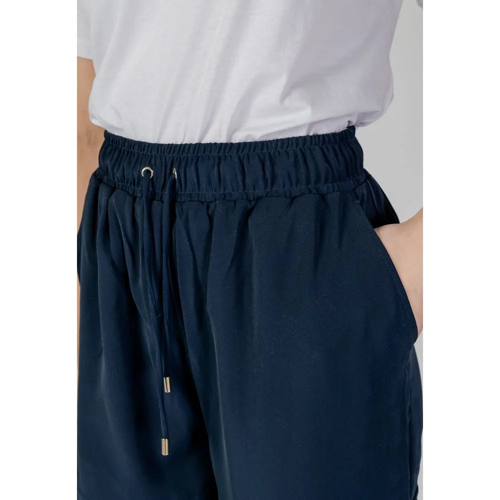 Liu Jo Blue Polyester Pant - IT38|XS