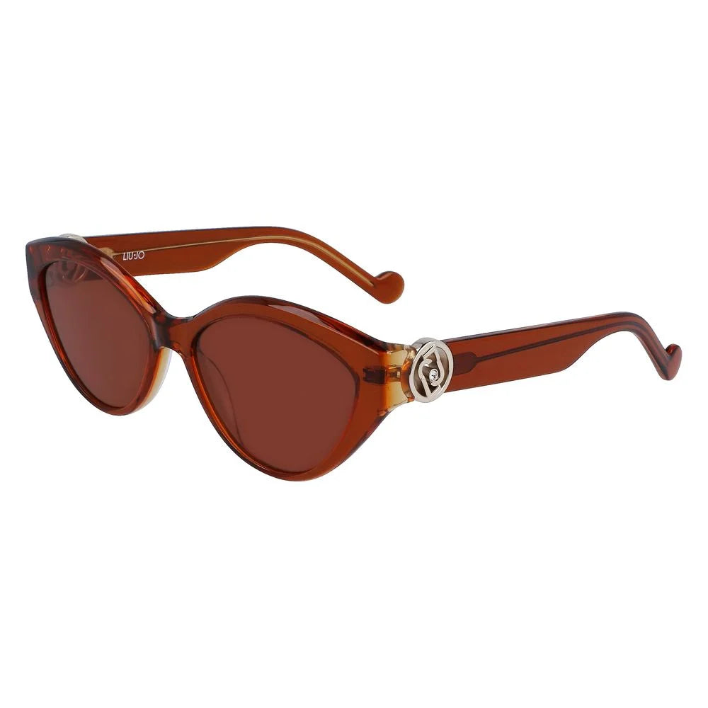 Liu Jo Brown Acetate Sunglasses - Sunglasses