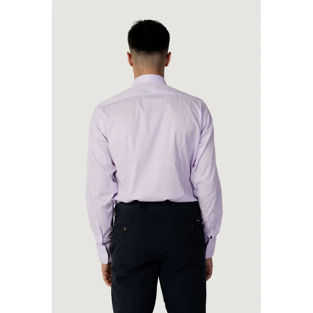 Liu Jo Purple Cotton Shirt - 42