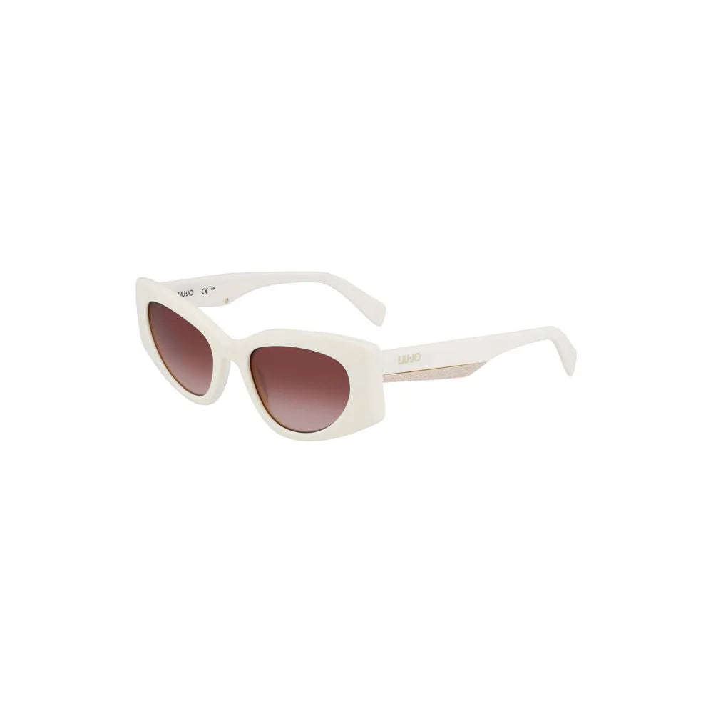 Liu Jo White Acetate Women Sunglasses - Sunglasses