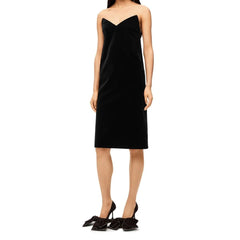 Loewe Black Cotton Cocktail Dress - 38