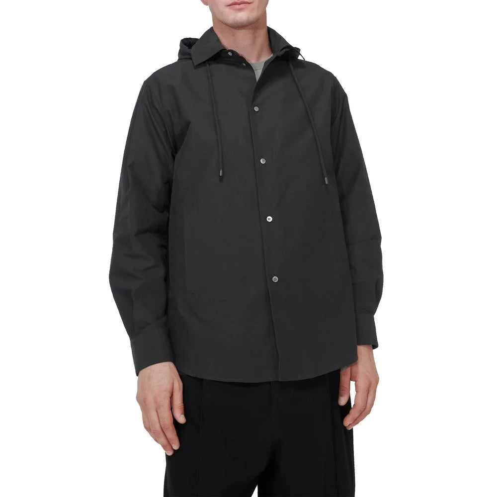 Loewe Black Cotton Shell Jacket - M