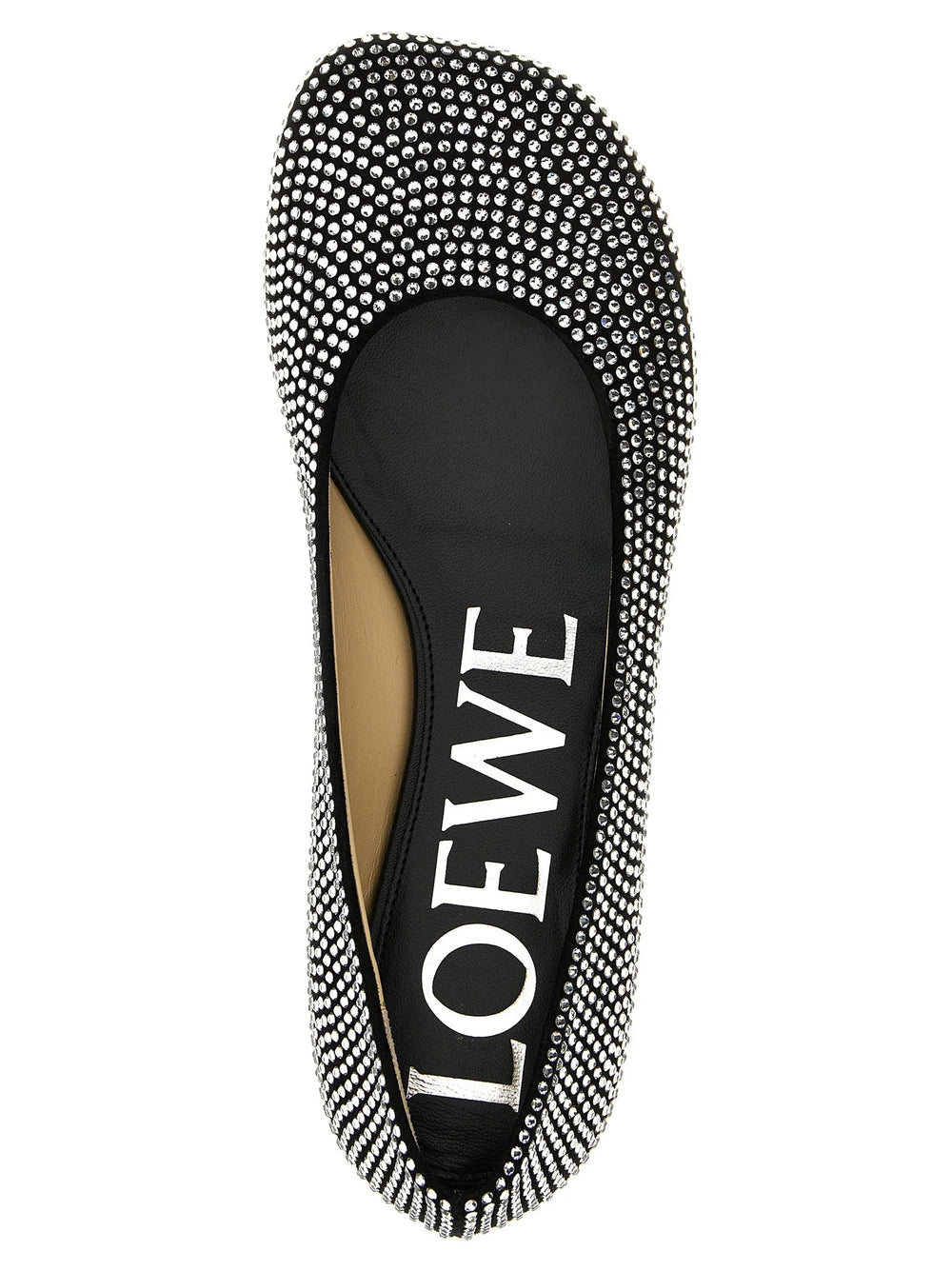 Loewe Black Goatskin Ballet Flats - EU36/US6
