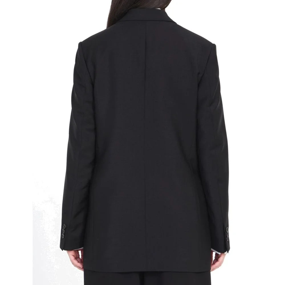 Loewe Sort Mohair Frakke - 42