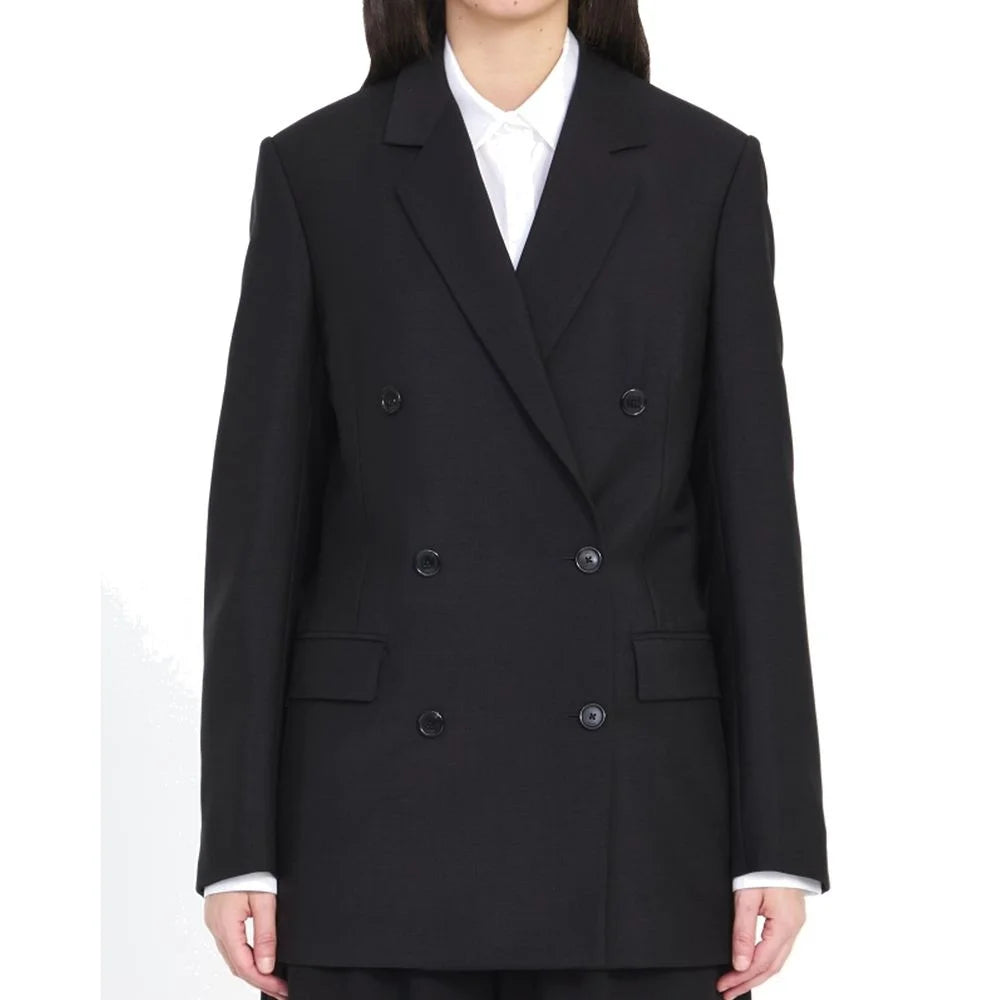 Loewe Sort Mohair Frakke - 42