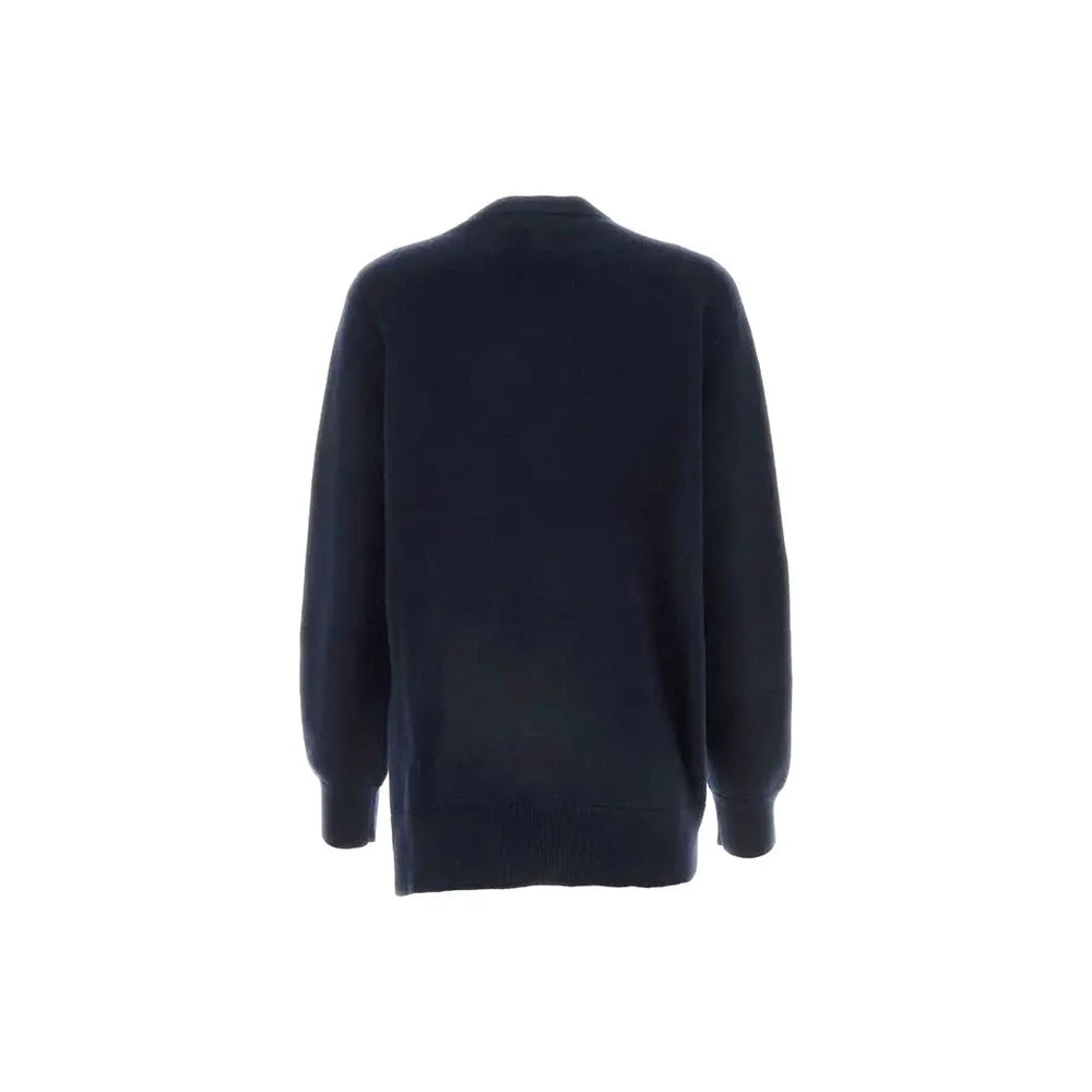 Loewe Blue Cashmere Cardigan