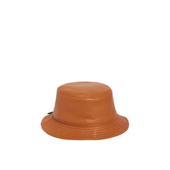 Loewe Brown Calfskin Bucket Hat - 57 cm|S