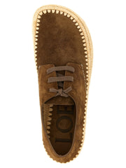Loewe Brown Calfskin Espadrilles