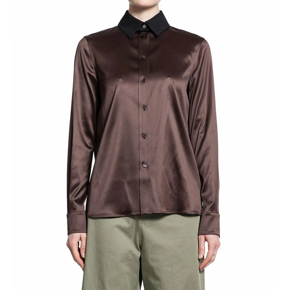 Καμίσες Loewe Brown από Μετάξι