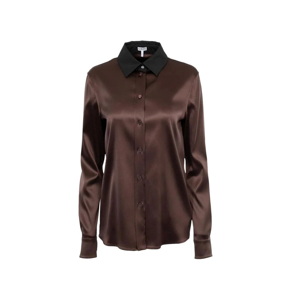 Καμίσες Loewe Brown από Μετάξι