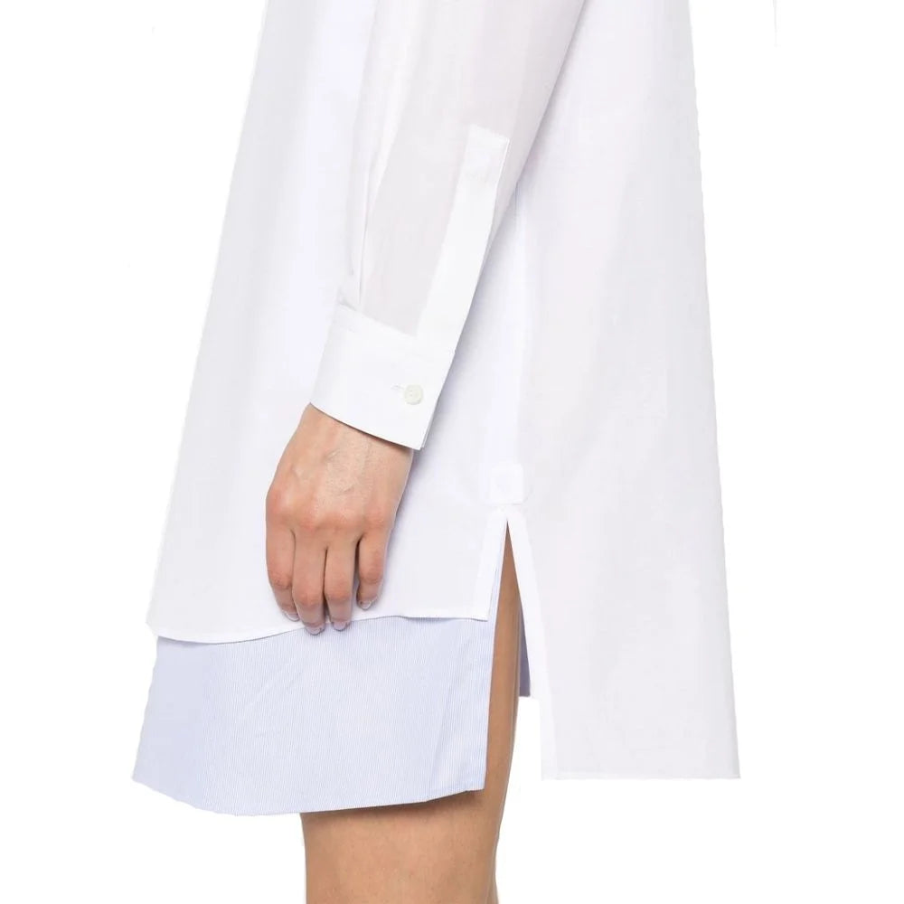 Vestido de Algodón Blanco Loewe - 40