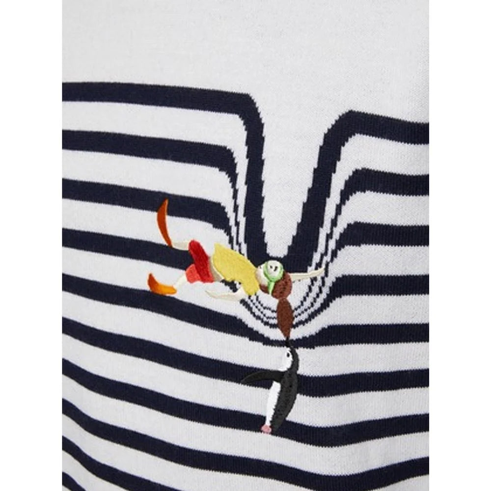 Loewe White Elastane Sweatshirt - M