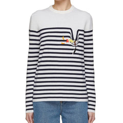Loewe White Elastane Sweatshirt - M