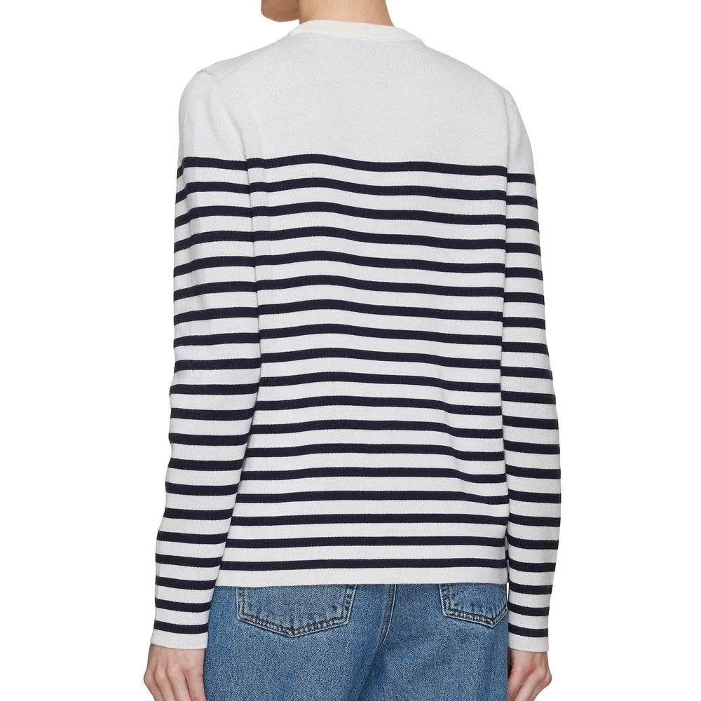 Loewe White Elastane Sweatshirt - M