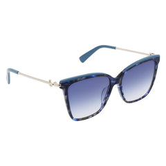 Longchamp Blue Acetate Sunglasses - Sunglasses
