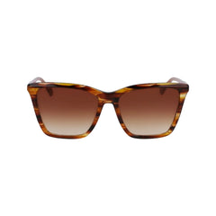 Longchamp Brown Acetate Sunglasses - Sunglasses