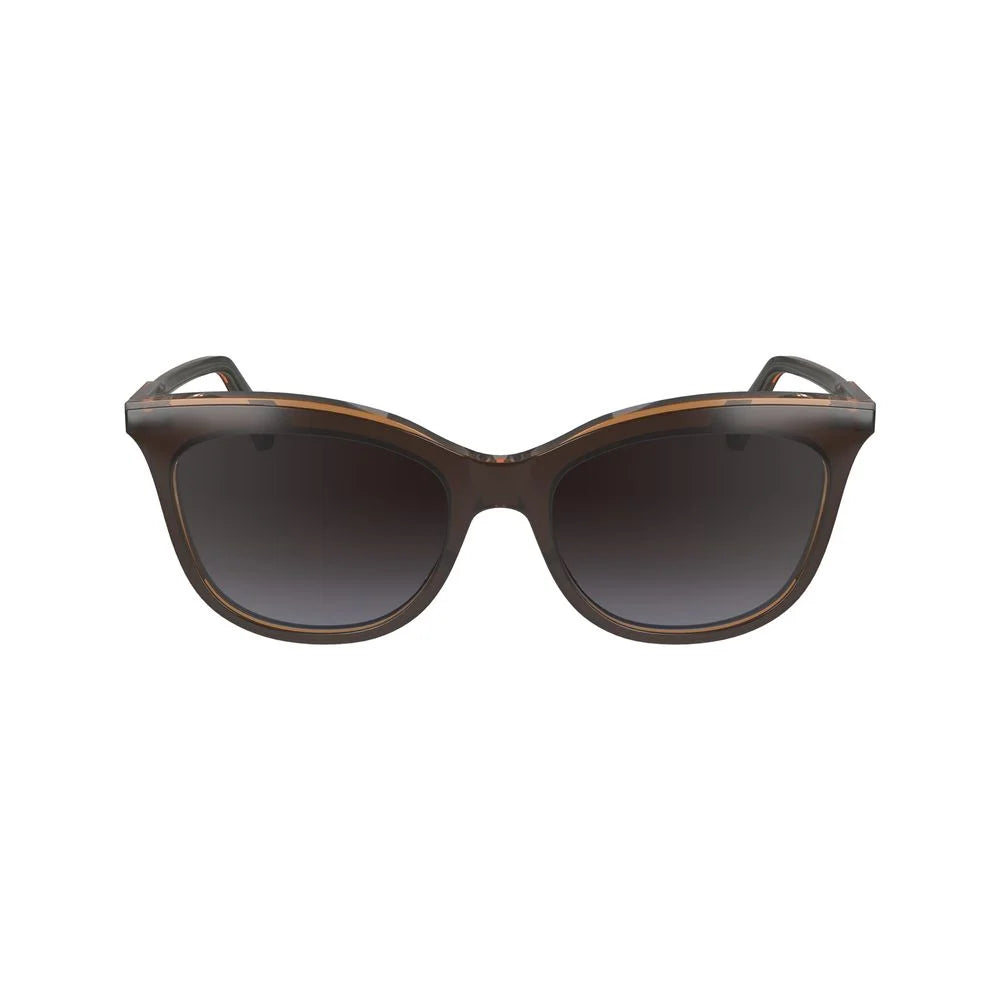 Longchamp Brown Acetate Sunglasses