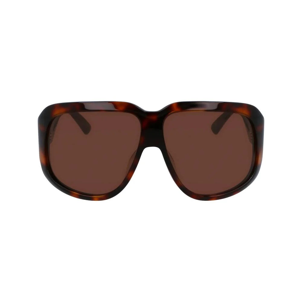Longchamp Brown Acetate Sunglasses - Sunglasses