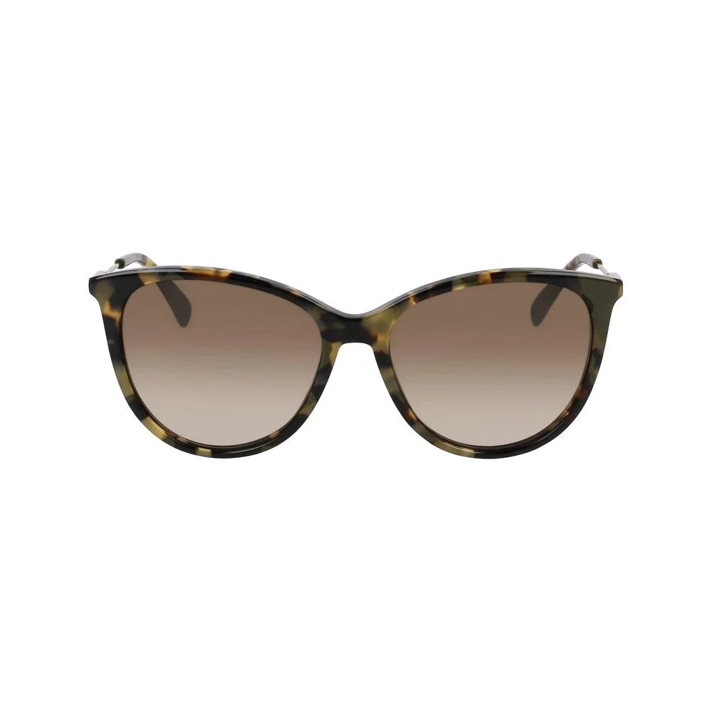 Longchamp Brown Acetate Sunglasses