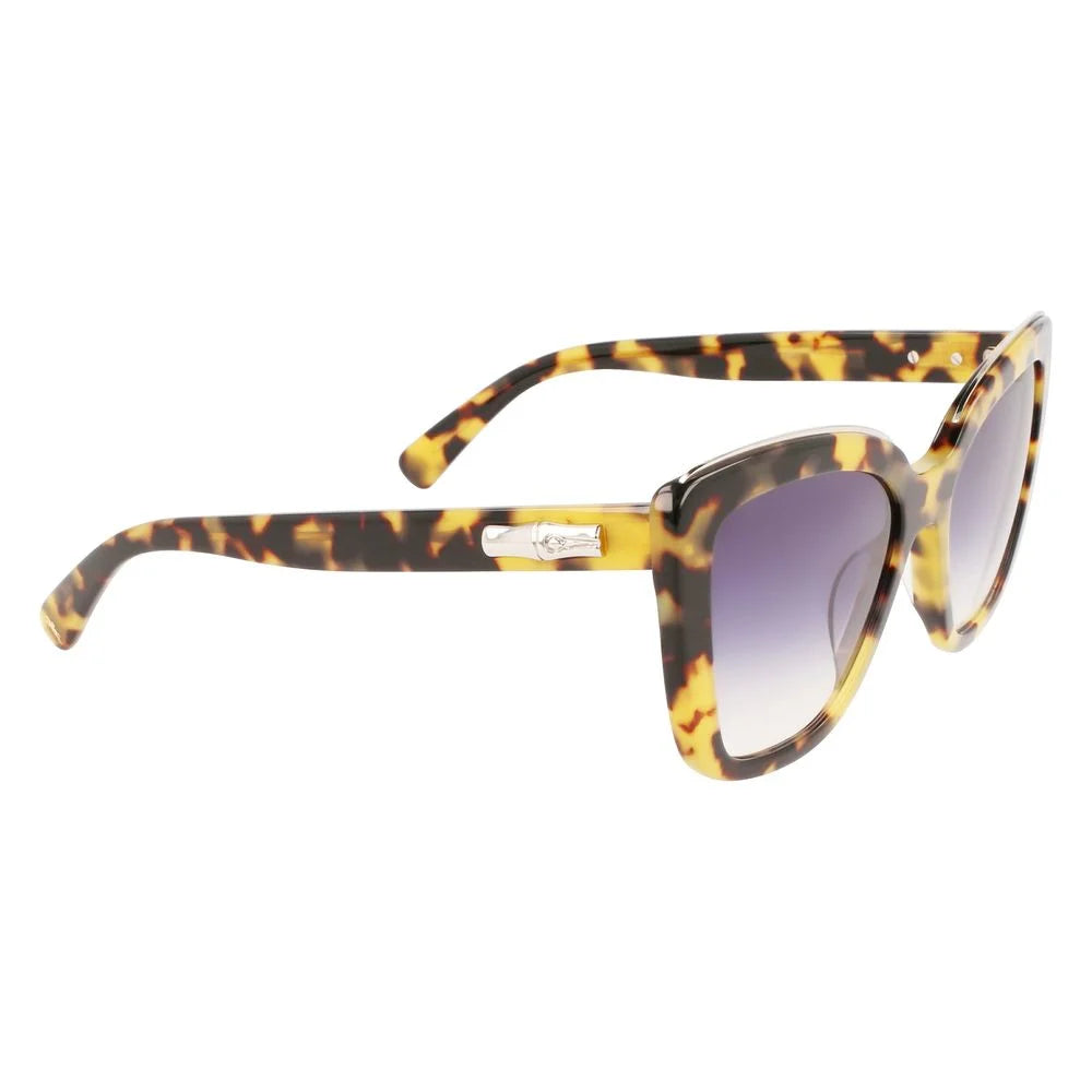 Longchamp Brown Acetate Sunglasses