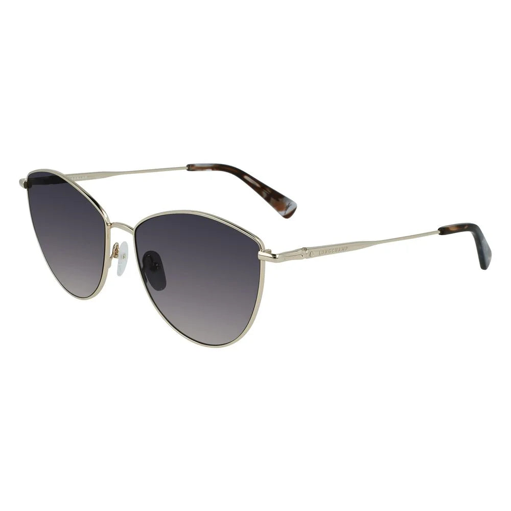 Longchamp Gold Metal Sunglasses - Sunglasses