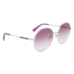 Longchamp Gold Metal Sunglasses - Sunglasses
