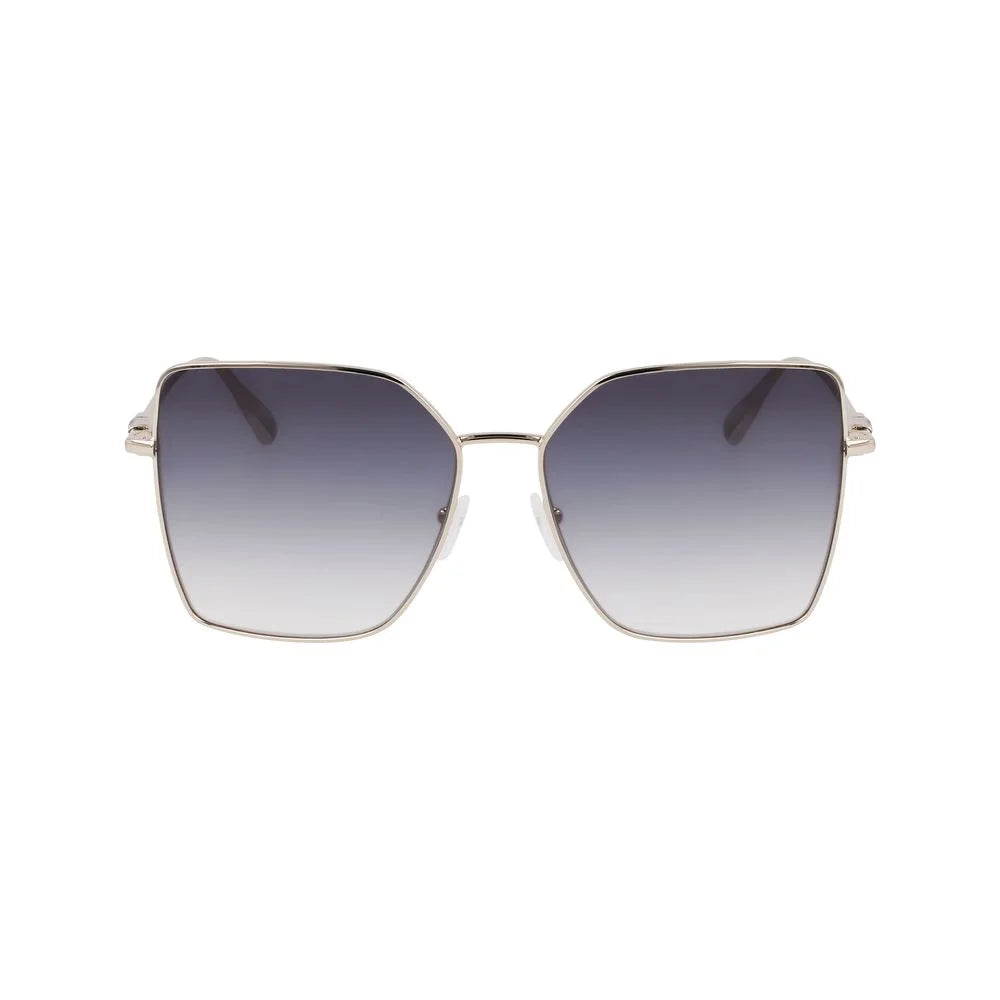 Longchamp Gold Metal Sunglasses