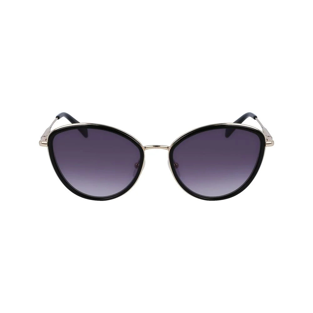 Longchamp Gold Metal Sunglasses
