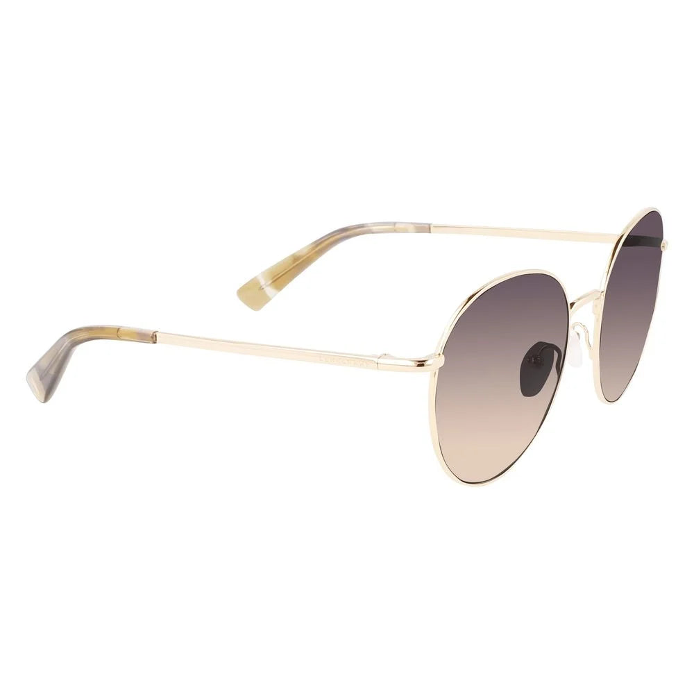 Longchamp Gold Metal Sunglasses