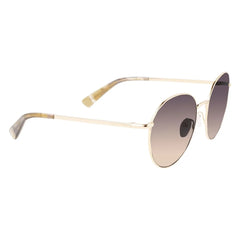 Longchamp Gold Metal Sunglasses