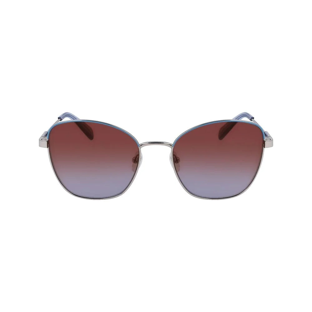 Longchamp Gray Metal Sunglasses