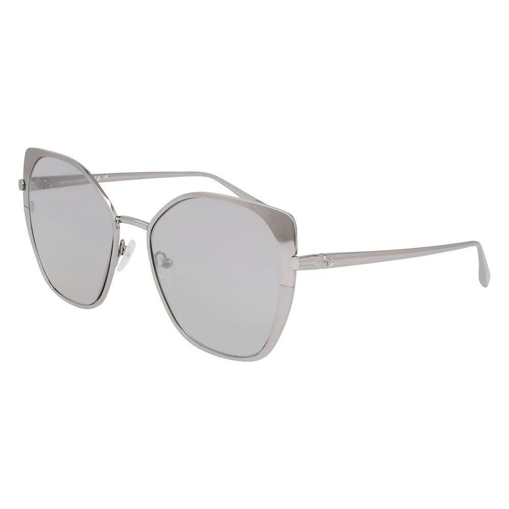Longchamp Gray Metal Sunglasses