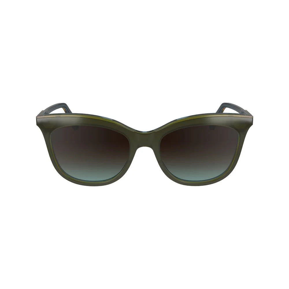 Longchamp Green Acetate Sunglasses