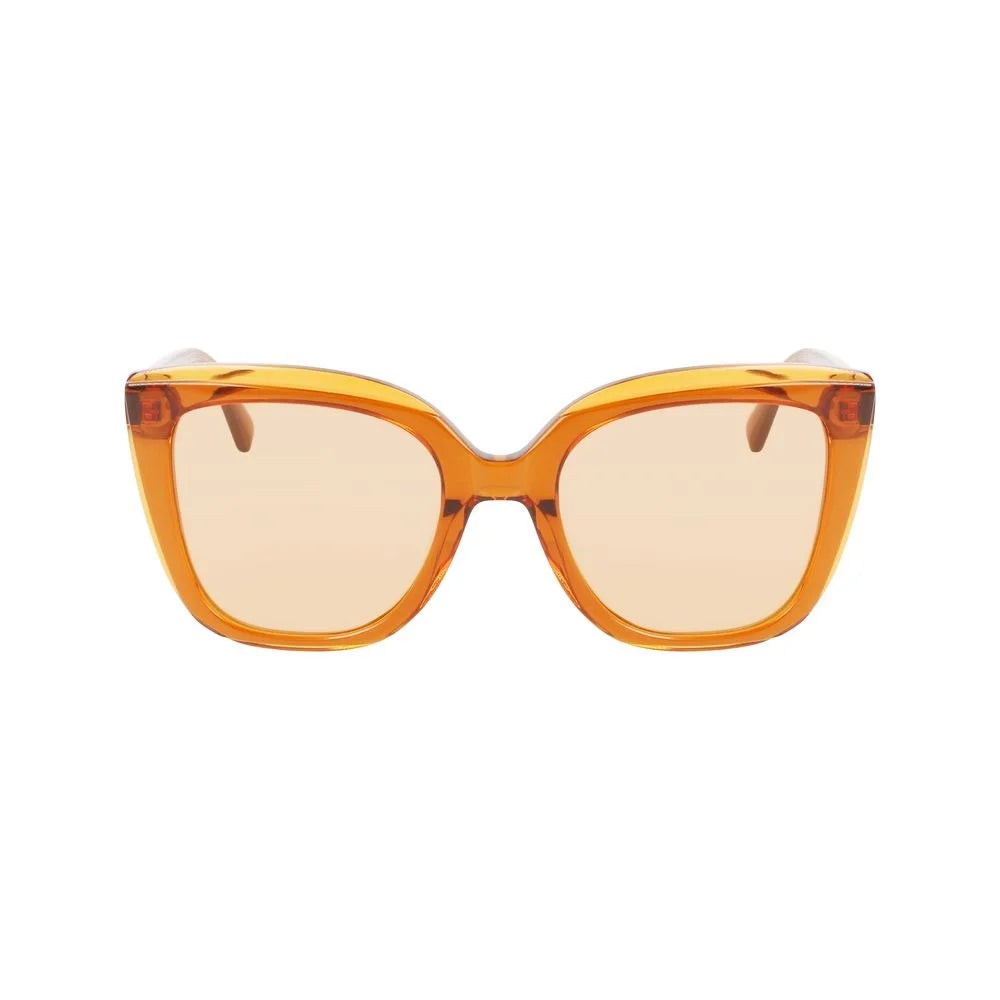 Longchamp Orange Acetate Sunglasses