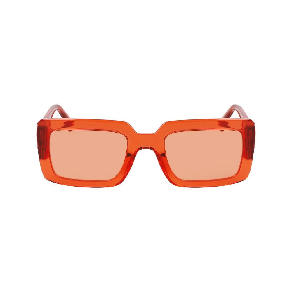 Longchamp Orange Injected Sunglasses