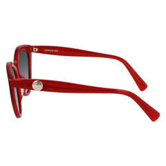 Longchamp Red Acetate Sunglasses - Sunglasses