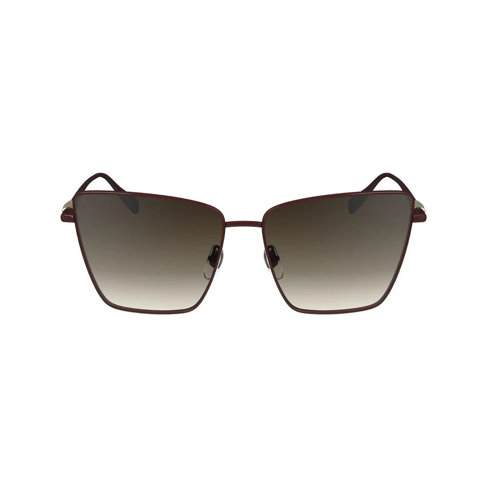 Longchamp Red Metal Sunglasses - Sunglasses