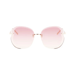 Longchamp Rose Gold Metal Sunglasses - Sunglasses