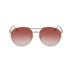 Longchamp Rose Gold Metal Sunglasses - Sunglasses