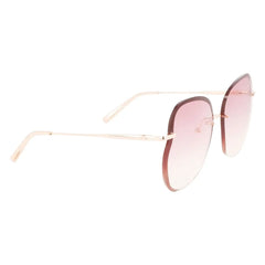 Longchamp Rose Gold Metal Sunglasses - Sunglasses