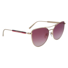 Longchamp Rose Gold Metal Sunglasses - Sunglasses