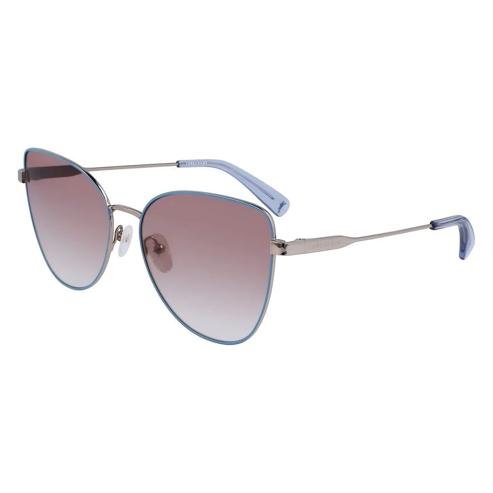 Longchamp Yellow Metal Sunglasses - Sunglasses