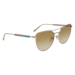 Longchamp Yellow Metal Sunglasses - Sunglasses