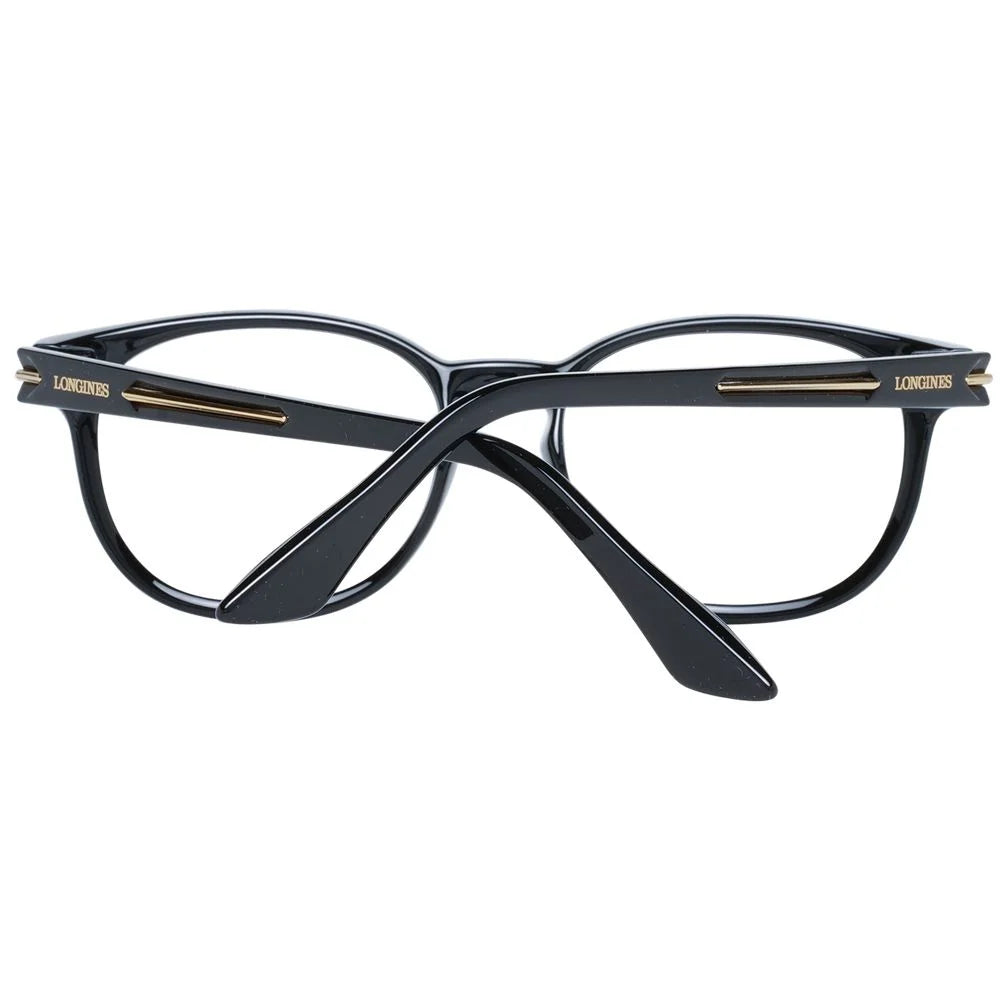 Longines Black Unisex Glasses Frame - Eyeglasses