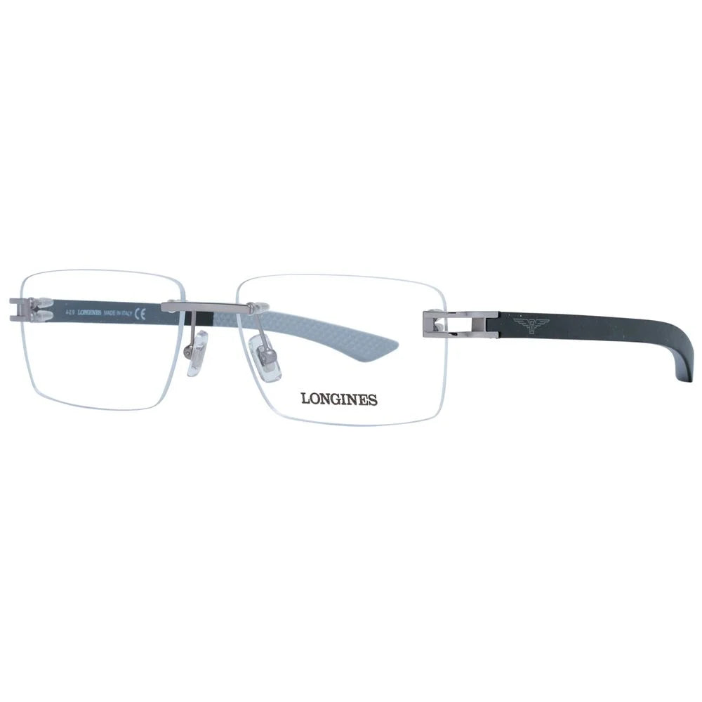 Longines Gray Metal Glasses (Frames)
