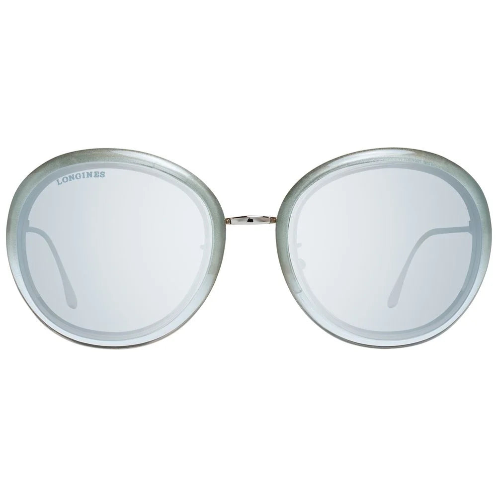 Longines Gray Metal Sunglasses